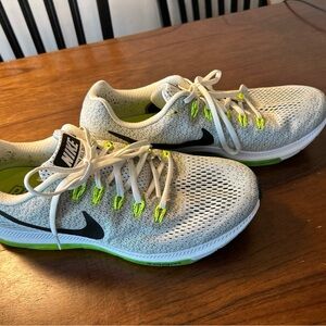 Nike gray and Neon Green Sneakers